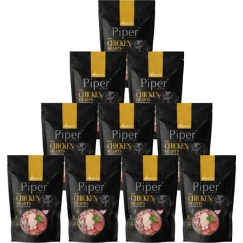 Krmivo pro psa DOLINA NOTECI Piper pro psy s kuřecími srdíčky a špenátem 10x500g