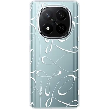 Pouzdro na mobilní telefon Odolné silikonové pouzdro iSaprio - Fancy - white - Xiaomi Redmi Note 14 Pro 5G/14 Pro+ 5G