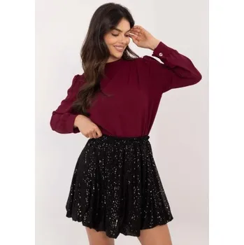 Dámská sukně Černá minisukně s flitry