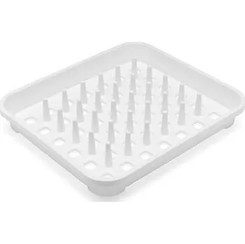 Odkapávač na nádobí Bílý plastový odkapávač 38x33,5 cm Signature – Addis ID_1309694