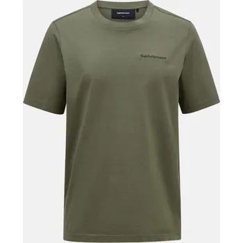 Pánské tričko TRIČKO PEAK PERFORMANCE M ORIGINAL SMALL LOGO TEE PINE NEEDLE