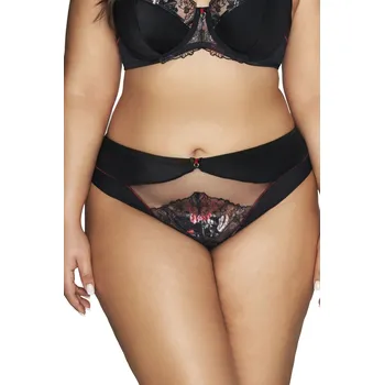 Kalhotky Dámské kalhotky 2122 Intense - AVA černá 3XL