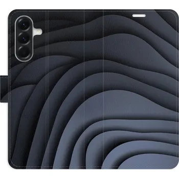 Pouzdro na mobilní telefon Flipové pouzdro iSaprio - Dark Waves - Samsung Galaxy A26