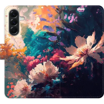 Pouzdro na mobilní telefon Flipové pouzdro iSaprio - Spring Flowers - Samsung Galaxy A56