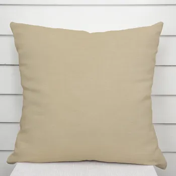 Povlak na dekorativní polštářek Lněný dekorační povlak na polštář LEN-023 Pískově béžový 50 x 60 cm