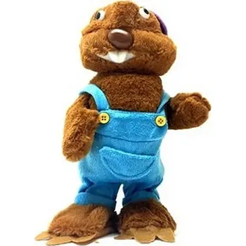 plyšák Interaktivní plyšák - bobr hnědá