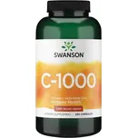 Swanson Vitamin C + šípek 1000 mg 250…