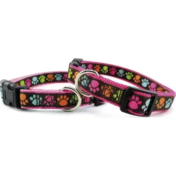 Obojek pro psa Nylonový obojek pro psa Zampine line 45-50 cm/1,9cm - růžová