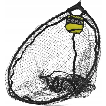 Podběrák Hlava podběráku s košem a síťkou Tubertini Carp Flow Rubber 45x35 cm