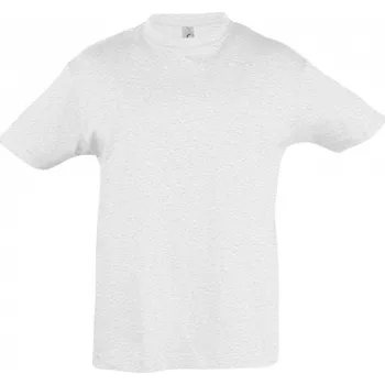 Chlapecké tílko Sol's Dětské tričko Regent z dopřadné bavlny Barva: šedá popelavá melír, Velikost: 96/104 L150K