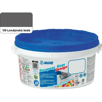 Spárovací hmota MAPEI Kerapoxy Easy Design 119 londýnská šedá 1,5kg