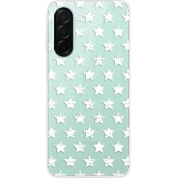 Pouzdro na mobilní telefon Odolné silikonové pouzdro iSaprio - Stars Pattern - white - Samsung Galaxy A26