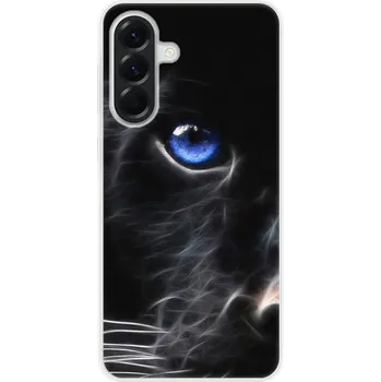 Pouzdro na mobilní telefon Odolné silikonové pouzdro iSaprio - Black Puma - Samsung Galaxy A56