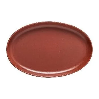 Talíř|tác oválný 23cm, PACIFICA, červená|Cayenne (balení)|Casafina by Costa Nova