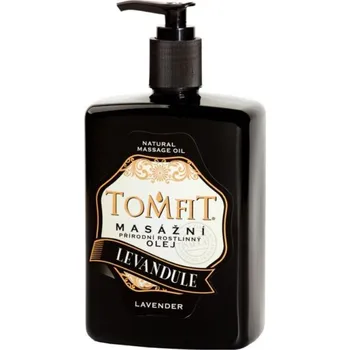 Masážní přípravek TOMFIT přírodní masážní olej – Levandule 500 ml