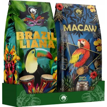 Káva zrnková Blue Orca Coffee 100% arabica 2000 g, střední pražení