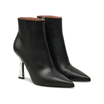 Dámské kozačky Polokozačky Pollini SA21199C0LTDT000 Černá 38