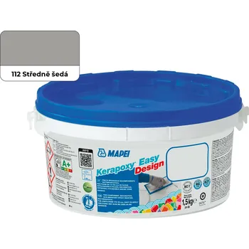 Spárovací hmota MAPEI Kerapoxy Easy Design 112 středně šedá 1,5kg