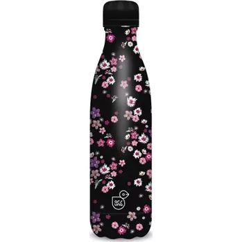 Školní batoh Ars Una Termoláhev Pearl Blossom Black 500 ml