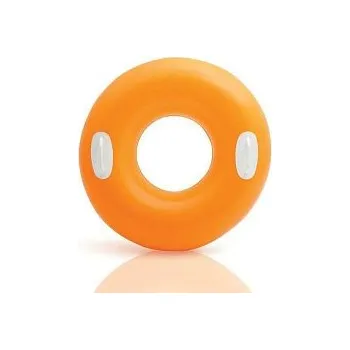 Nafukovací kruh Kruh plavací INTEX s držadlem 76cm žlutá