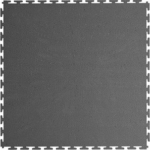 PVC odolná podlaha do garáže, skladu,tělocvičny ECO - T LOCK - TEXTURED 498x498x6,5 mm modrá