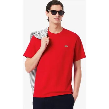 Pánské tričko Tričko Lacoste Red 240 1089583 L