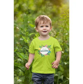 Chlapecké tričko Chlapecké tričko Malý koledník Barva: Limetková, Velikost: 158