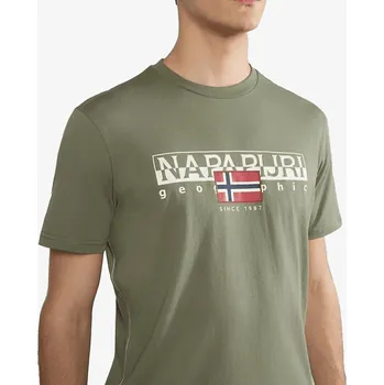 Pánské tričko Napapijri S-AYLMER G1Y STORMY WEAT M 495092