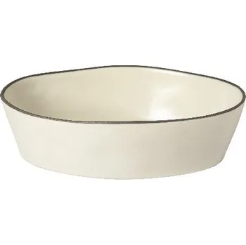 Mísa zapékací oválná 18x26cm|1,43L, STACKED ORGANIC, bílá|Salt|Costa Nova