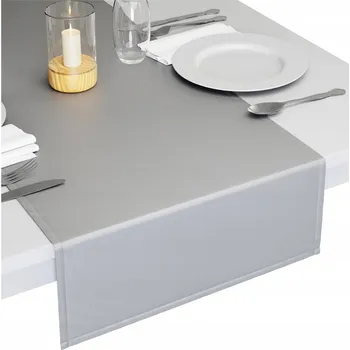 ubrus Běžec na stůl hotový hladký 40x180 ubrusy na stůl hladké matné obývací pokoj velký výběr