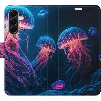 Pouzdro na mobilní telefon Flipové pouzdro iSaprio - Jellyfish - Samsung Galaxy A26