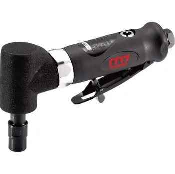 úhlová bruska Pneumatická úhlová stopková bruska Mighty Seven M7 QA-633Q - kleština 3/6mm, 15.000ot./min, 6.3bar, 490l/min, 0.7kg