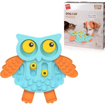 Hračka pro psa GiGwi Seek Yum sova interaktivní hračka