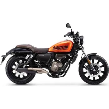 malá motorka QJ MOTOR SRV 125 Euro 5 ORANGE