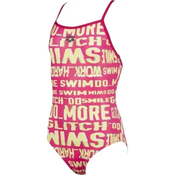 Chlapecké plavky ARENA Neon Glitch girls light drop back one velikost: 140