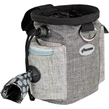 Pamlskovník Record Nylonový pamlskovník 12,5x8x12,5cm - šedý