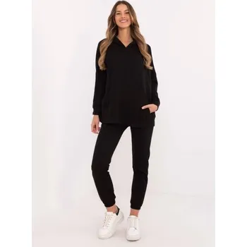 Černá dámská základní souprava s kalhotami