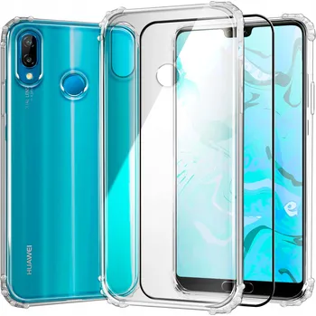 Pouzdro na mobilní telefon Zadní Kryt Hello Case pro Huawei P20 Lite bezbarvý