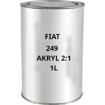 Lak na dřevo Akrylový lak bílý Fiat 249 1l