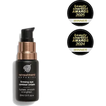 Péče o oční okolí Retreatment Botanics Firming Eye Contour Cream | Intenzivní výživný oční krém 15 ml