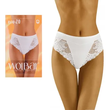 Kalhotky Dámské kalhotky Wolbar Eco-ZO bílé XL