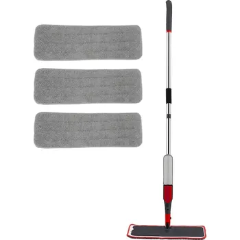 mop Mop s rozprašovačem 3x potah červený