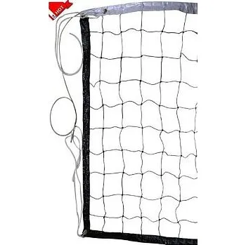 Volejbal Síť volejbalová s ocelovým lankem 4001N SEDCO černá 9,7 x 1 m černá