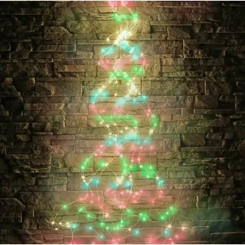 Vánoční dekorace Vánoční osvětlení vlasy anděla 200 LED 9W - barevné