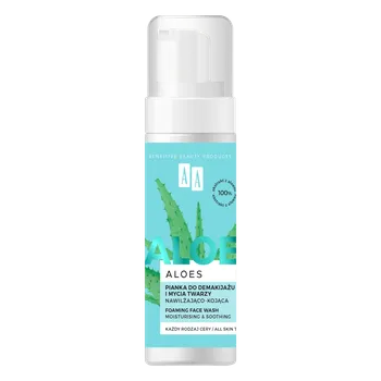 AA Pink Aloes hydratační odličovací pěna, 150 ml