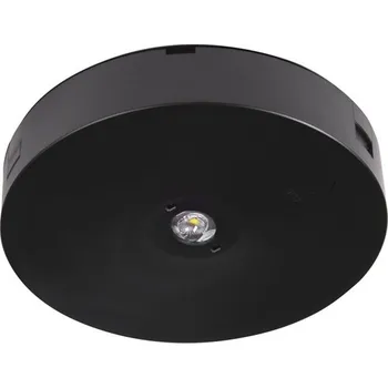 Stropní přisazené svítidlo Intelight 1,5 W integrovaný LED zdroj 4 cm černé