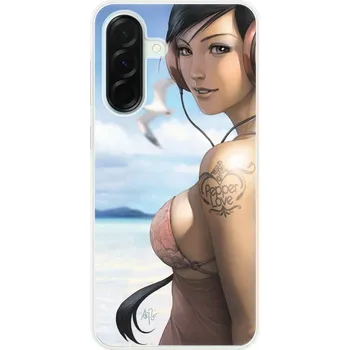 Pouzdro na mobilní telefon Odolné silikonové pouzdro iSaprio - Girl 02 - Samsung Galaxy A36