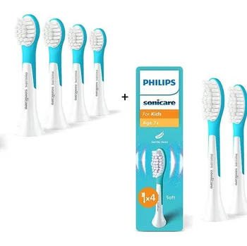 Péče o chrup Philips Sonicare For Kids Mini HX6034/90 + Standard HX6044/90 8 ks