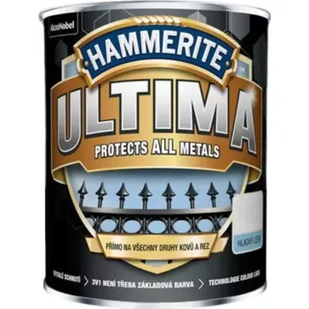 barva na kov HM ULTIMA 9016 bílá hladká 0,75L