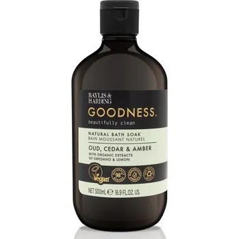 Koupelová pěna BAYLIS & HARDING - Goodness - Oud, Cedr & Ambra Pěna do koupele, 500 ml
